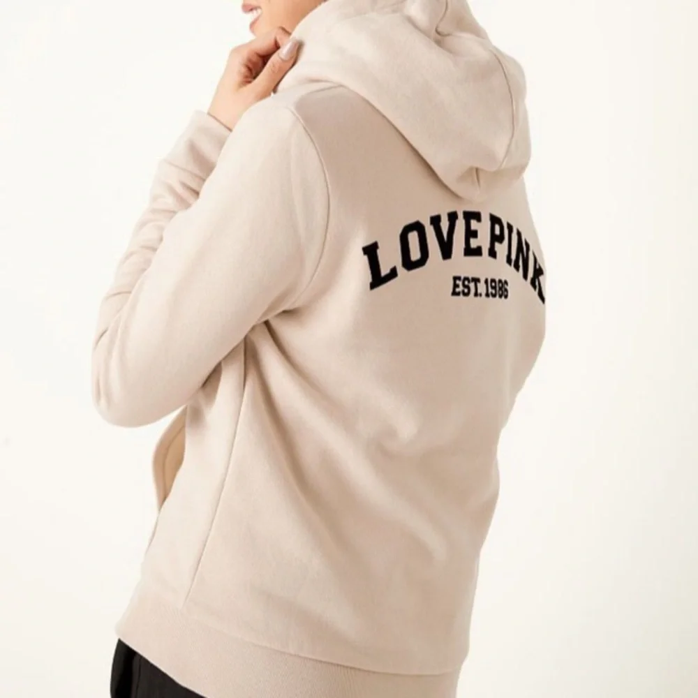 Vs Victorias Secret Pink Sherpa Perfect Full Zip Hoodie Sweater Jacket Top XL